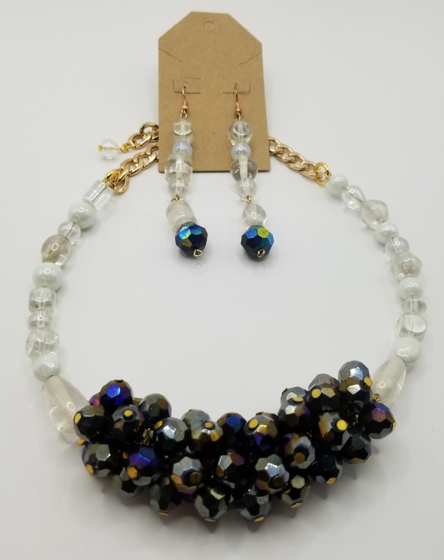 Shimmering Black Onyx Choker
