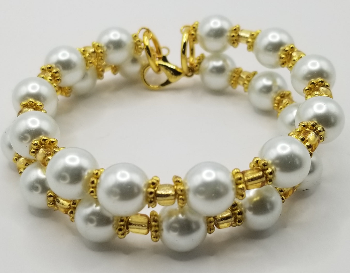 Opulent Grace Pearl Bracelet
