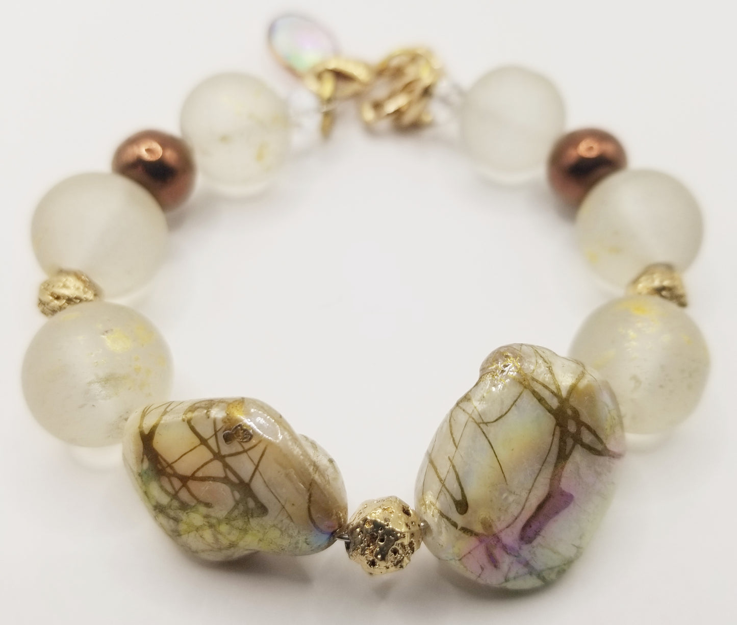 Baroque Keshi Pearl Bracelet
