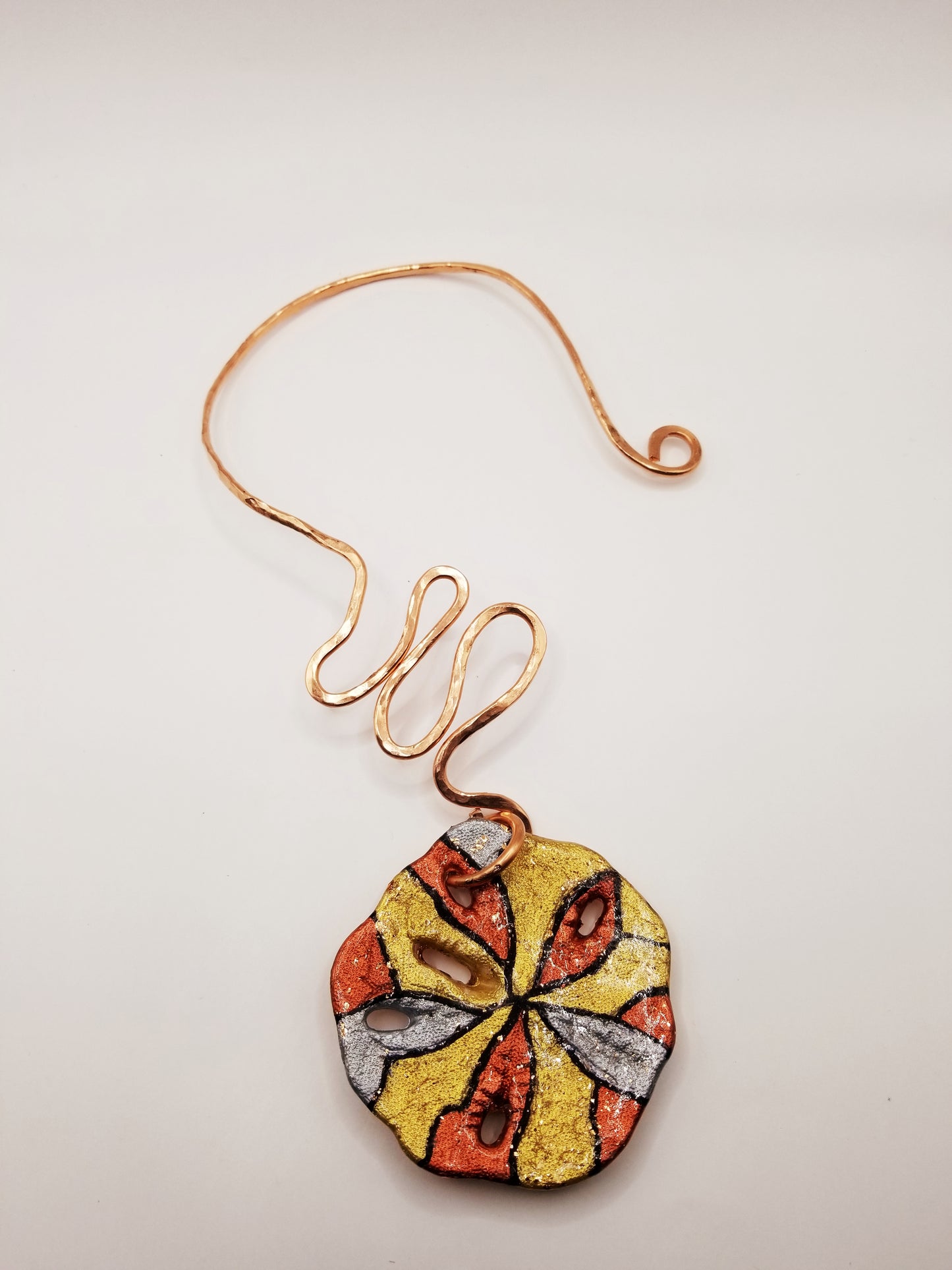 Golden Warmth Copper Neck-Wrap Necklaces