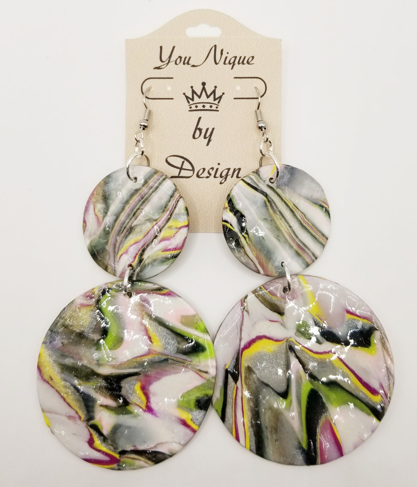 Jazzy Contrast Earrings