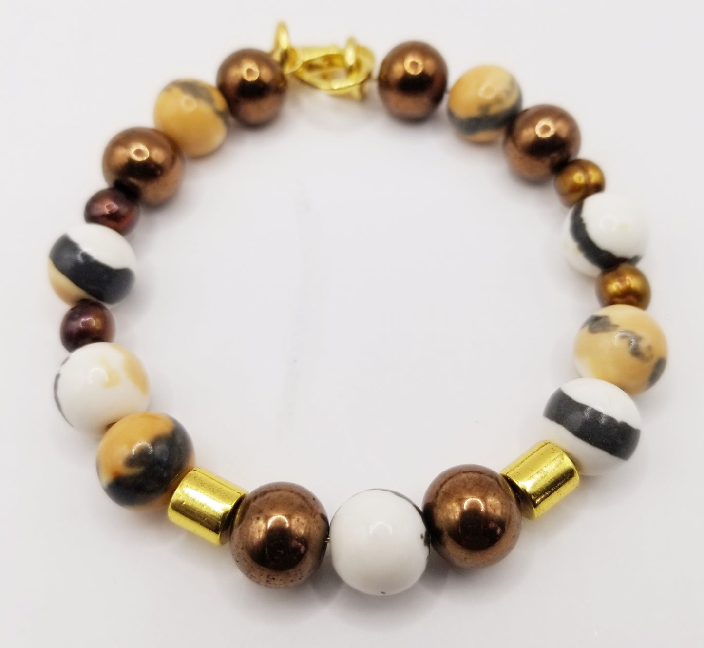 Brazen Bronze Men's Necklace Set
