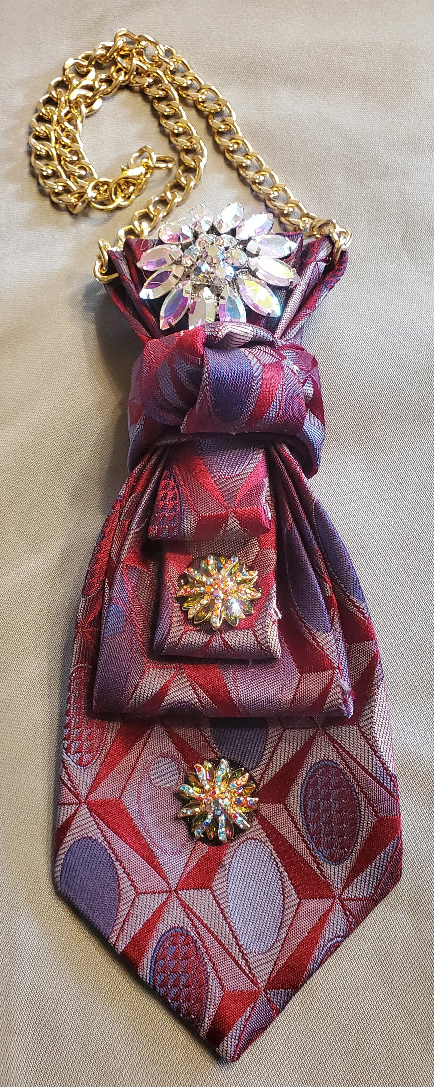 Statement of Luxury Necktie Necklace