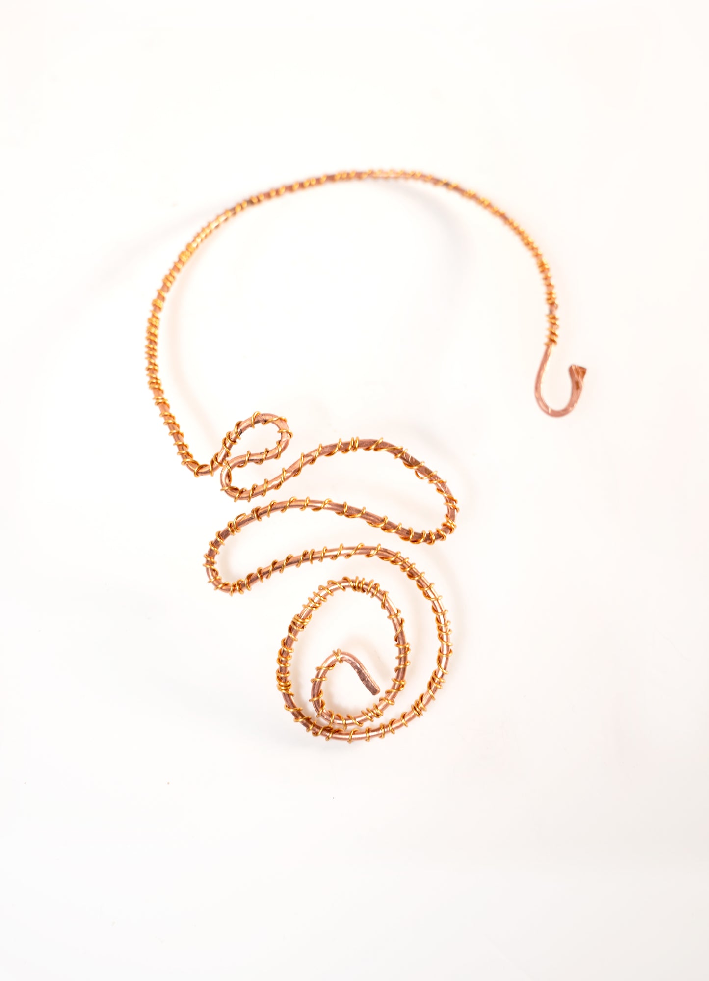 Aurora Copper Necklace Wrap