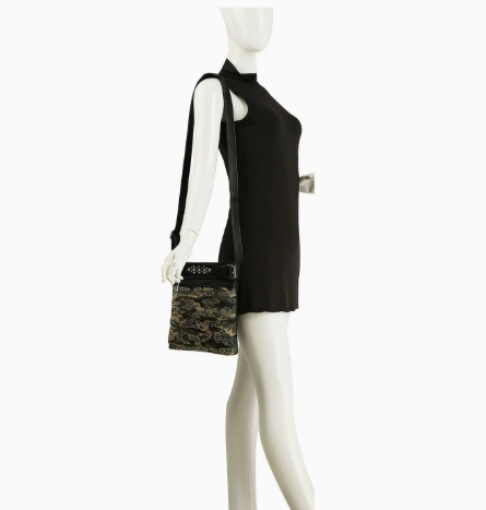 Camo Rhinestone Crossbody Sling