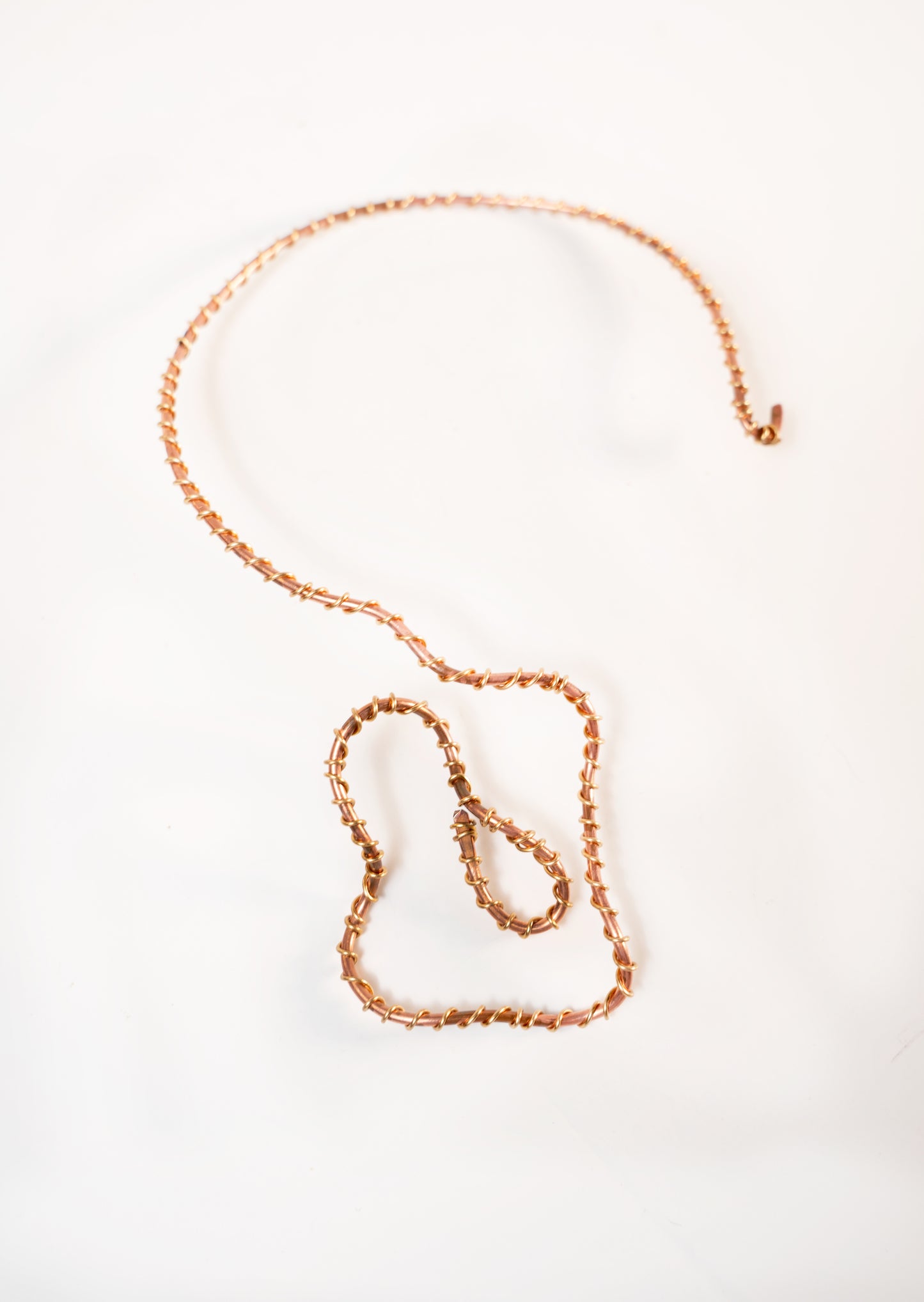 Copper Geo Neck Cuff Necklace