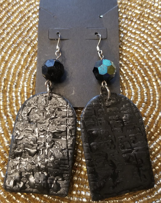 Midnight Arcs Earring
