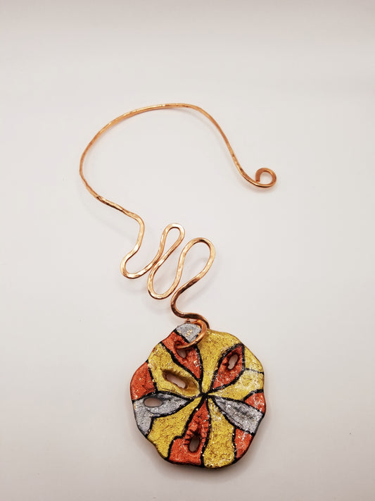 Golden Warmth Copper Neck-Wrap Necklaces