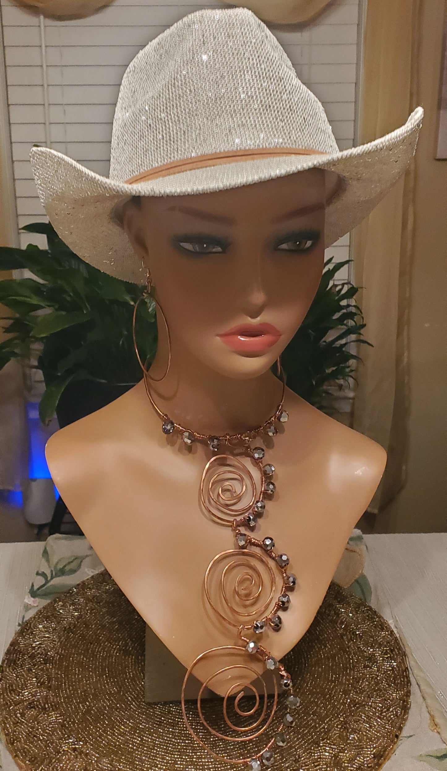 Elegantly Luxe Copper Neck Cuff Necklace