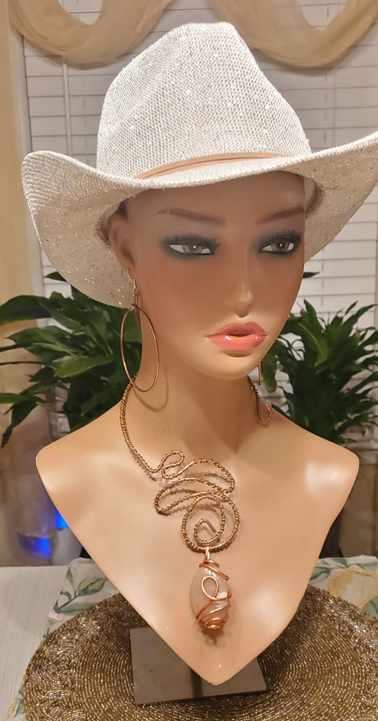 Aurora Copper Neck Cuff Necklace