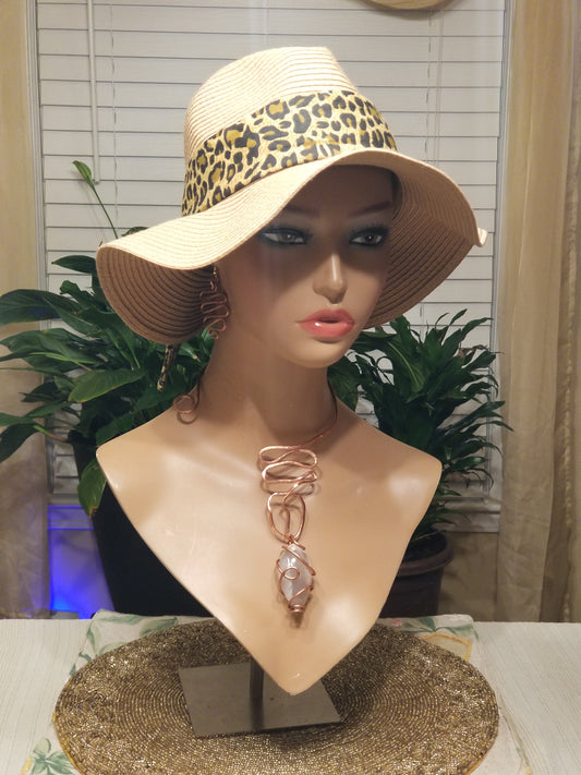 Beautifully Twisted Copper Neck Cuff Necklace