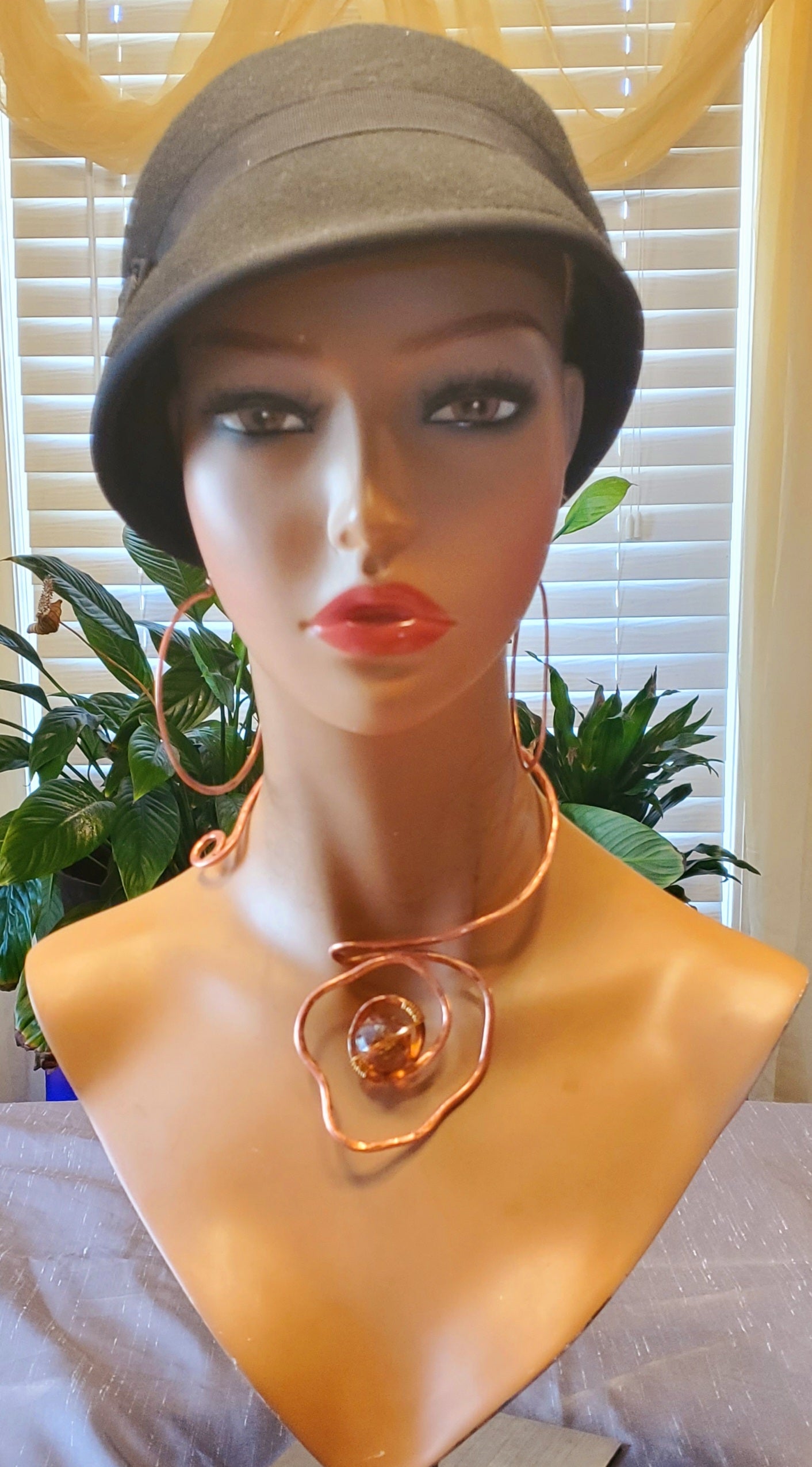 Bronze Beauty Copper Neck-Wrap