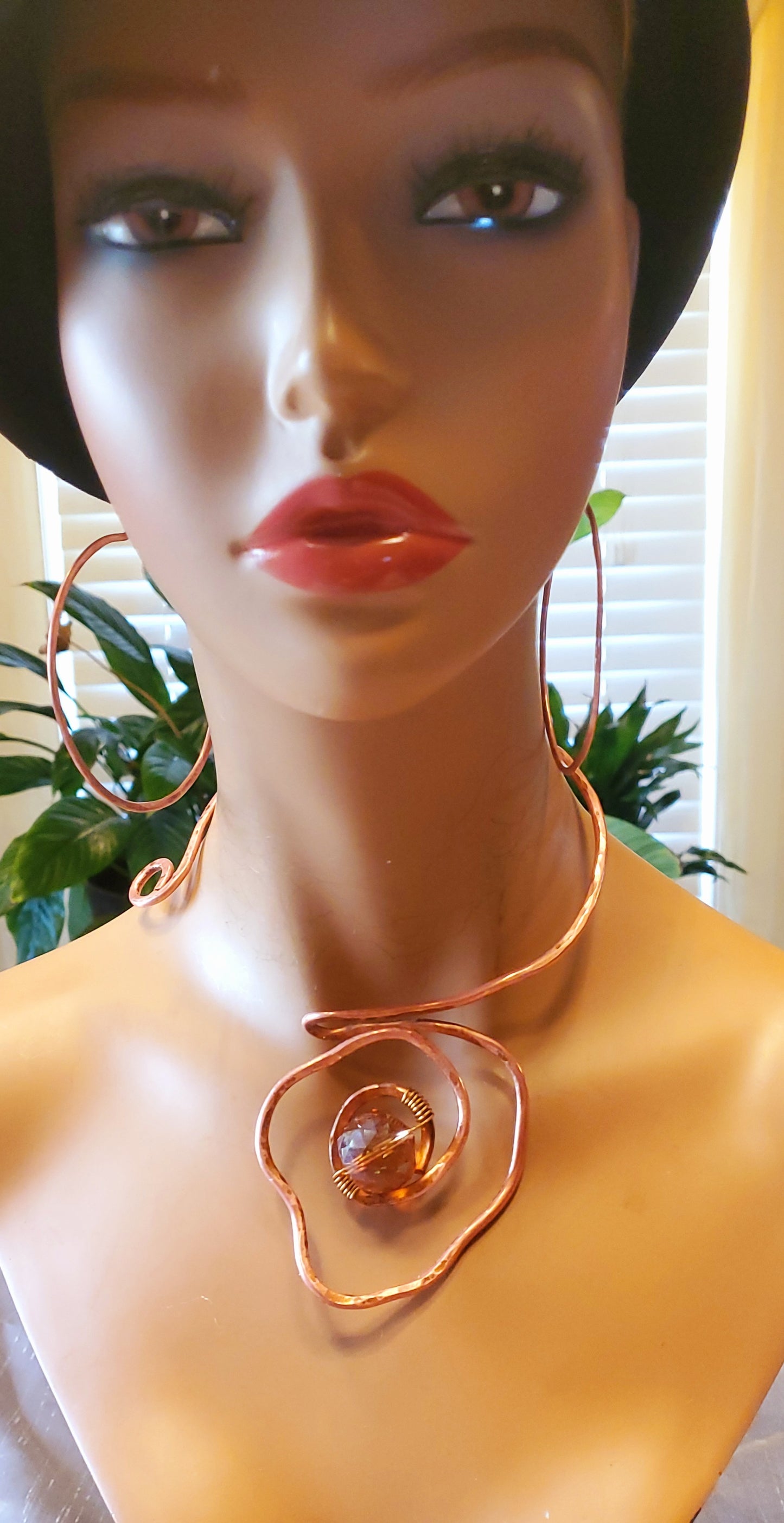 Bronze Beauty Copper Neck-Wrap