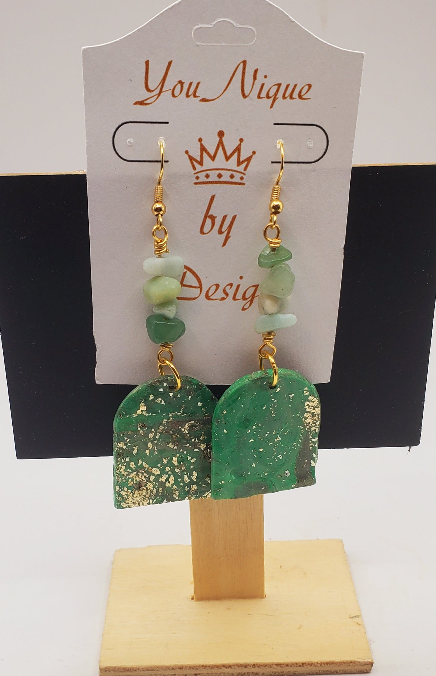 Earthy Mint Green Earrings