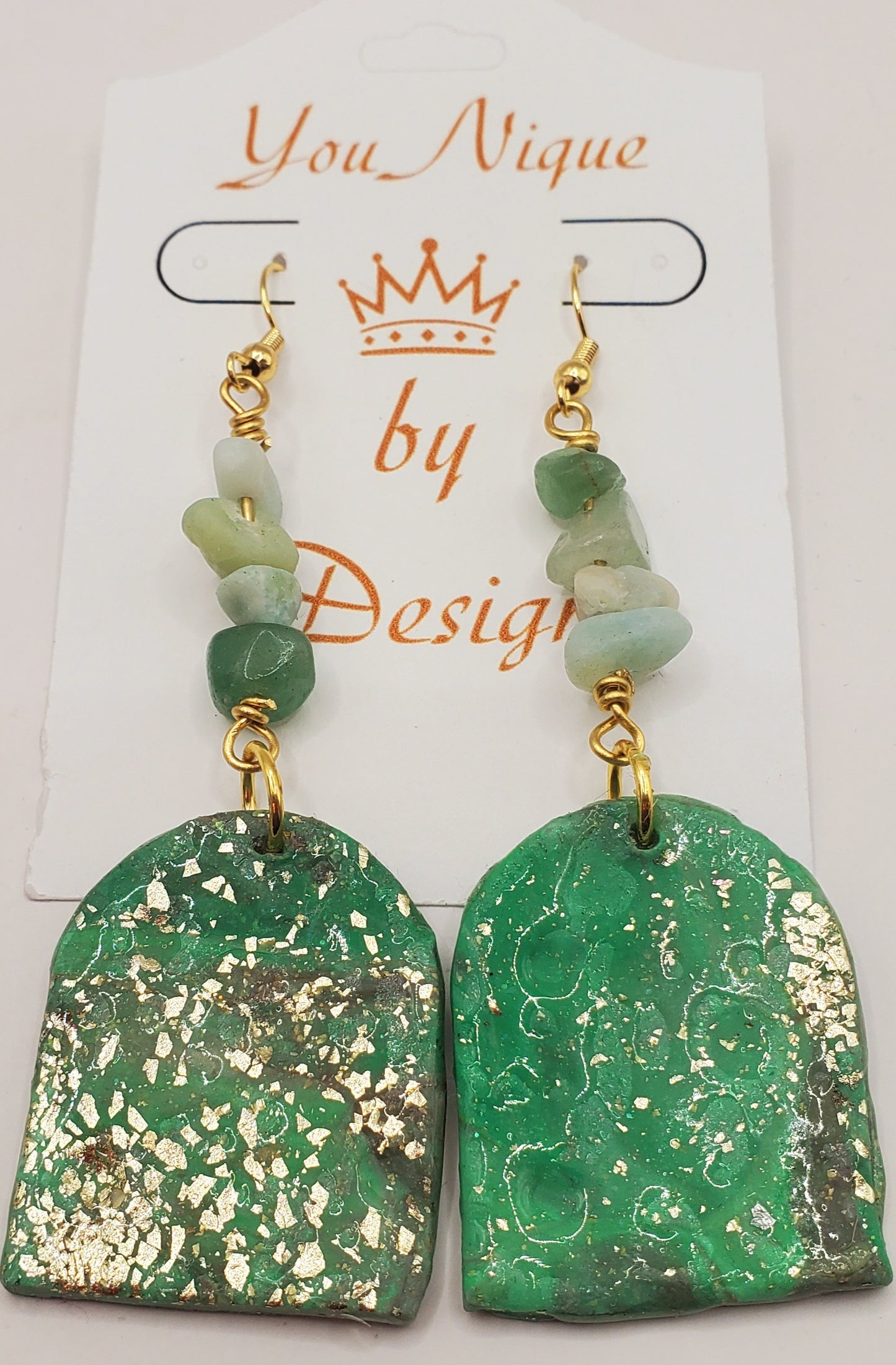 Earthy Mint Green Earrings