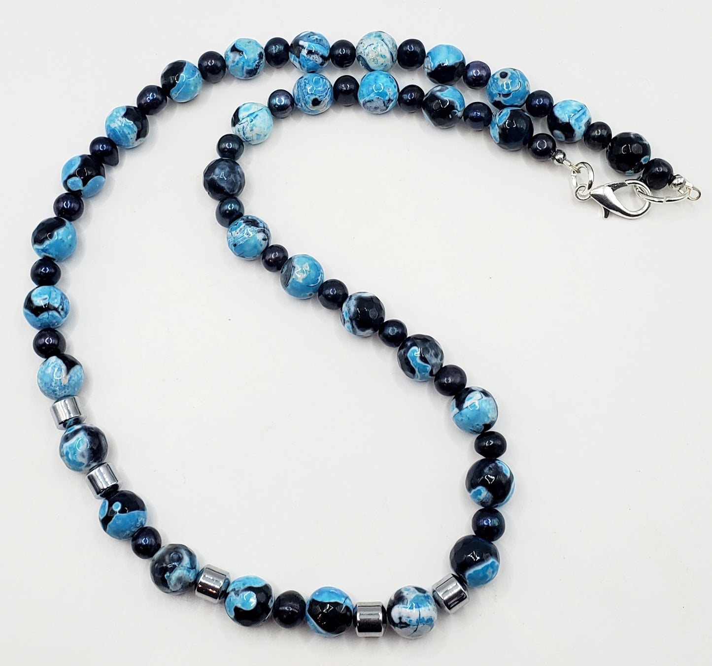 Rugged Blue Men's Necklace