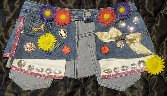 Denim Belt Collage
