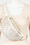 Studded Fanny Pack Sling Bag